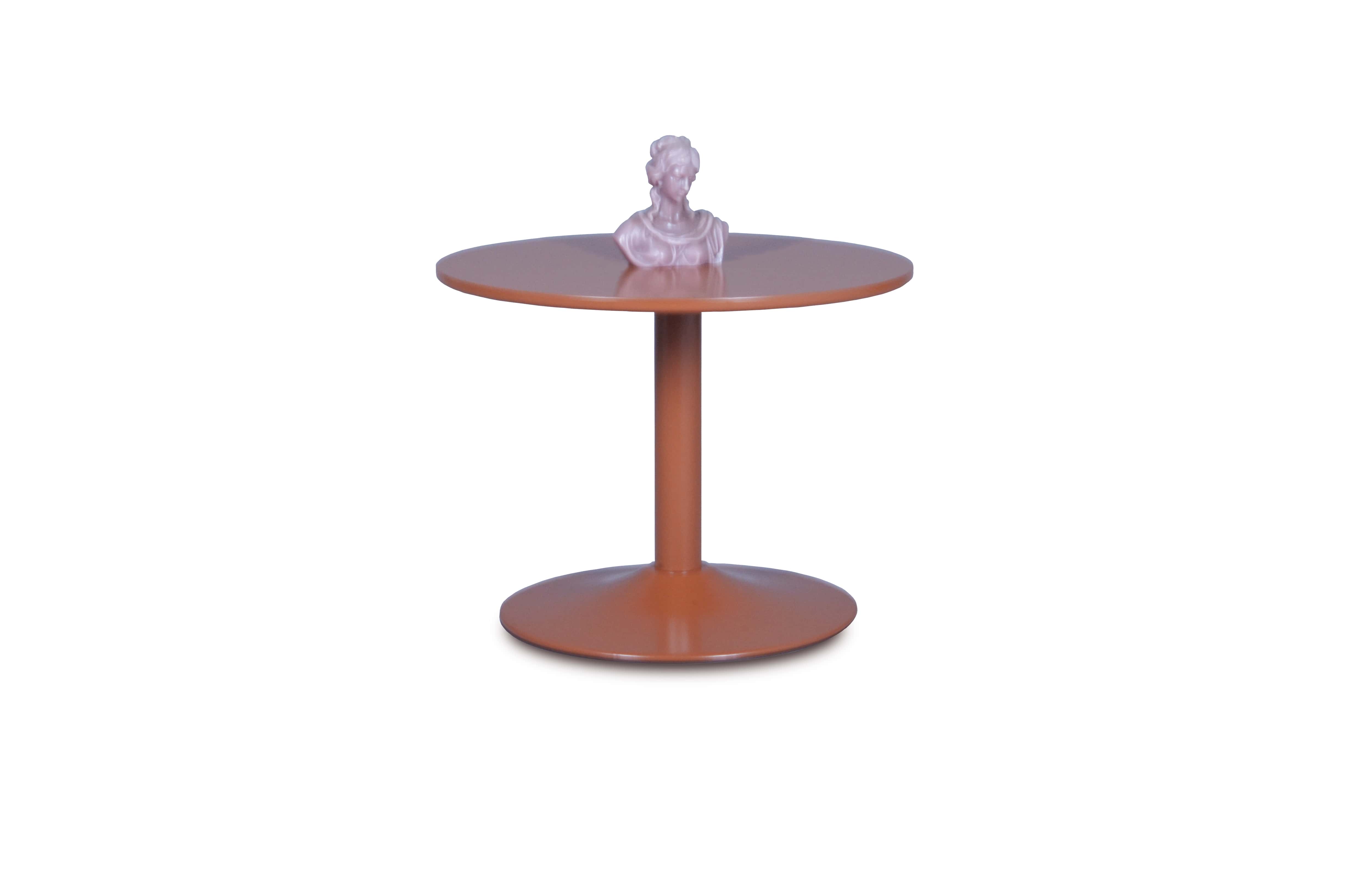 kahve yuvarlak sehpa 1